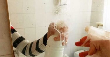 Spray casero para limpiar vidrios