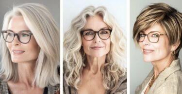 Estos 10 peinados son ideales para mujeres maduras que usan gafas