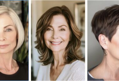 peinados que le darán nueva vida al cabello fino para mujeres mayores de 60 años