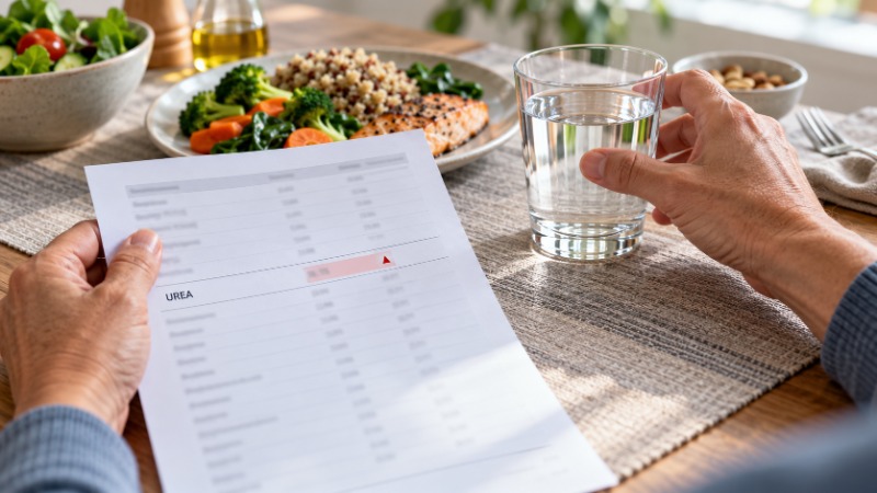 Beber agua y hacer estos cambios en la dieta puede modificar la urea en pocos días: ¿qué significa realmente?