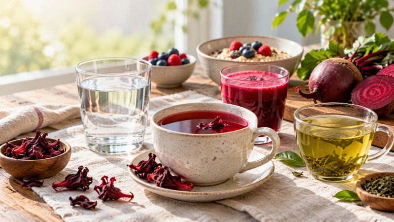 Bebidas matutinas para ayudar a prevenir la hipertensión arterial de forma natural