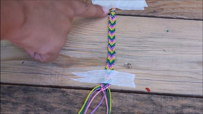 Cómo hacer pulseras con hilo encerado paso a paso 10